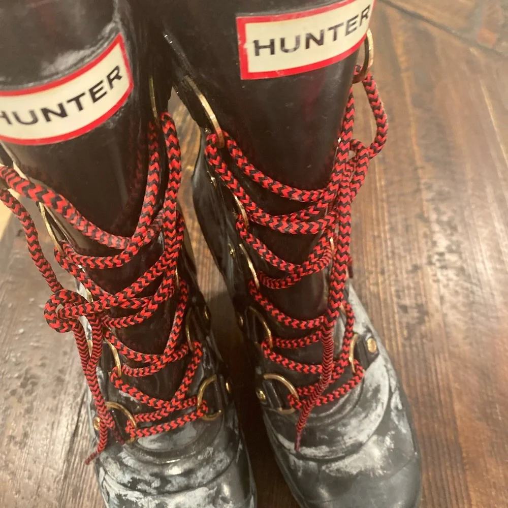 🌺 Hunter Gabby womens rain boots size US 6